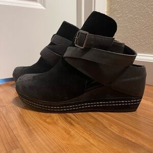 Antelope Black Tandy Suede Bootie
